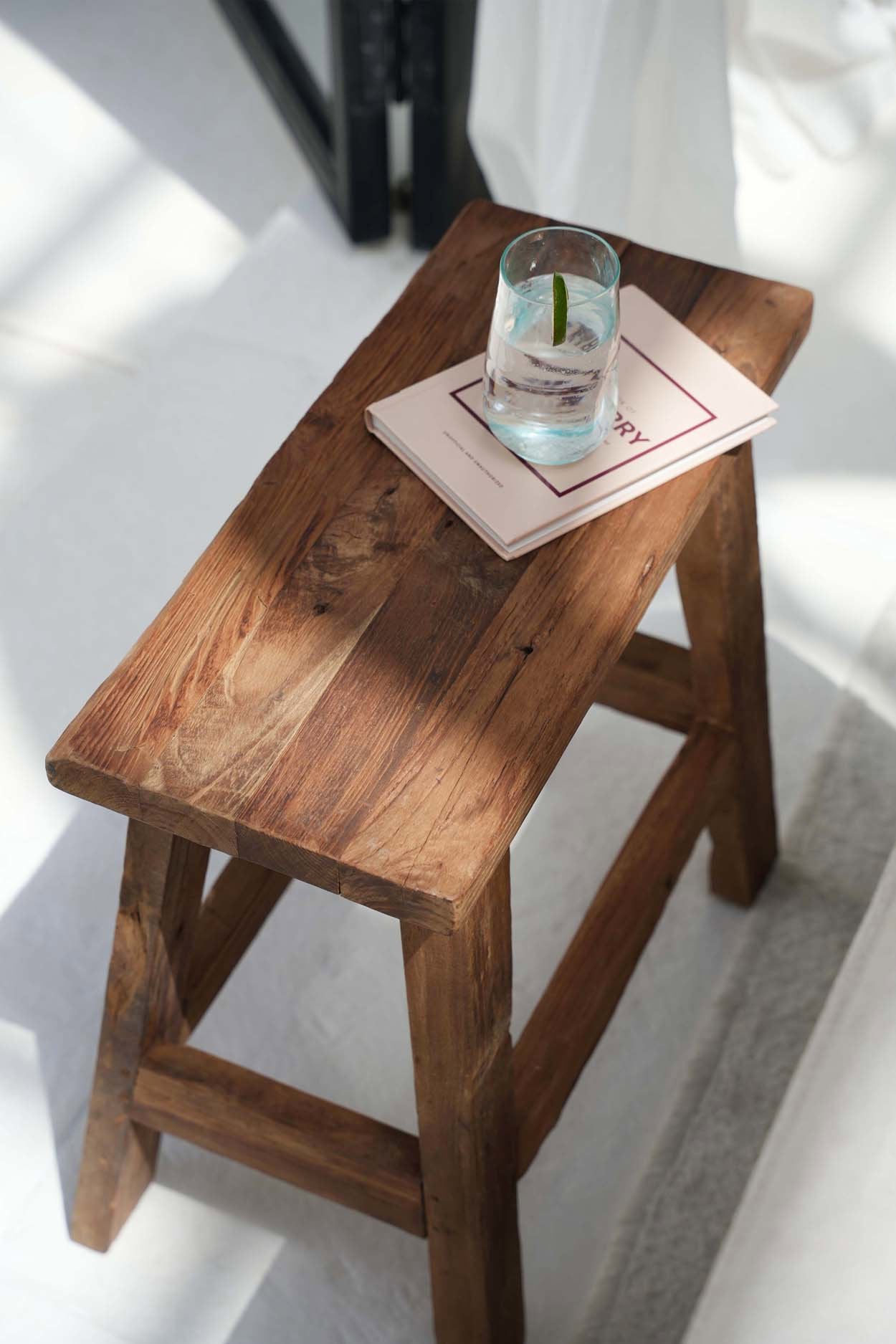 Fab Rustic Stool - Natural