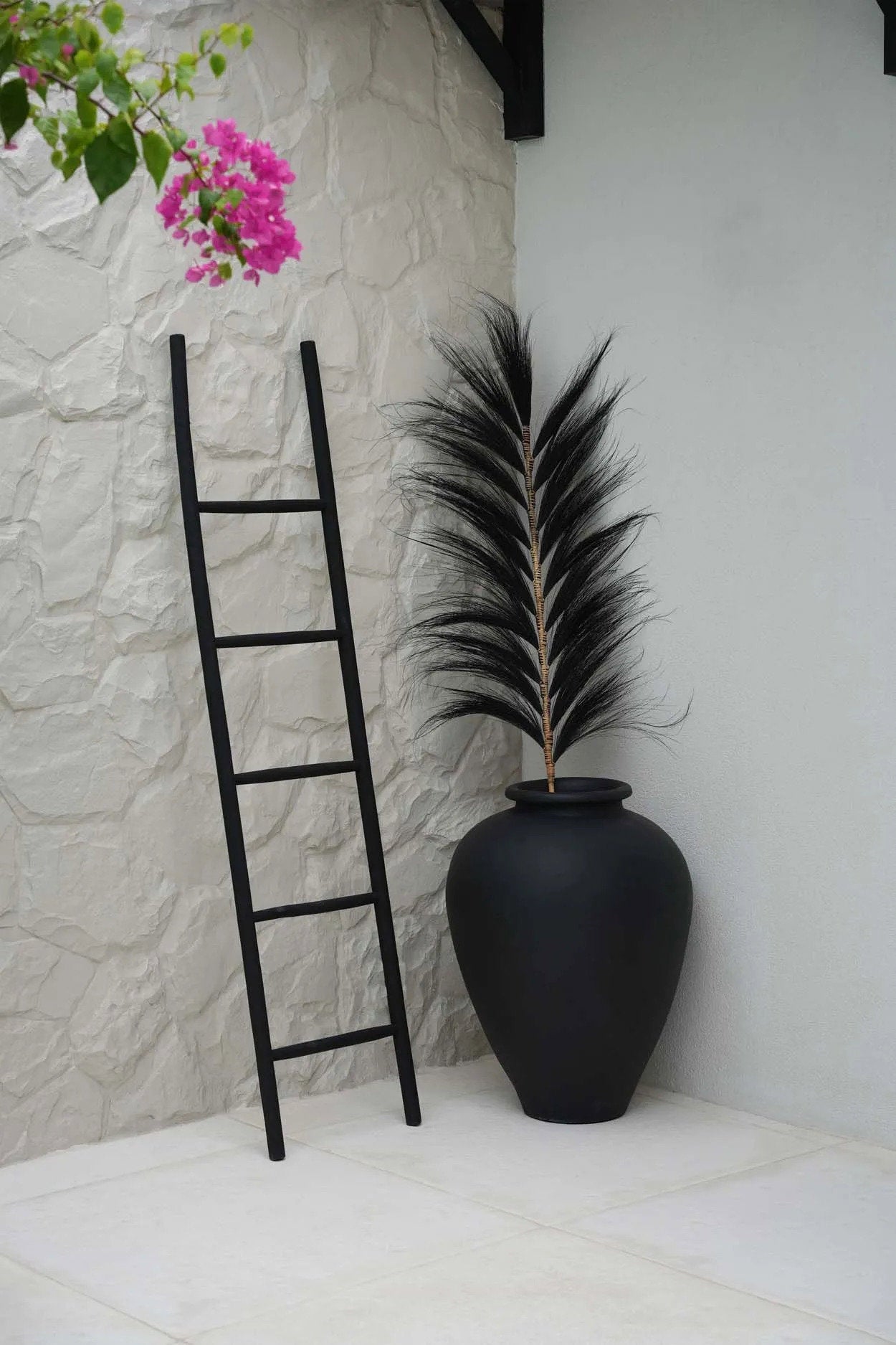 Tulum Ladder - Black - 165cm
