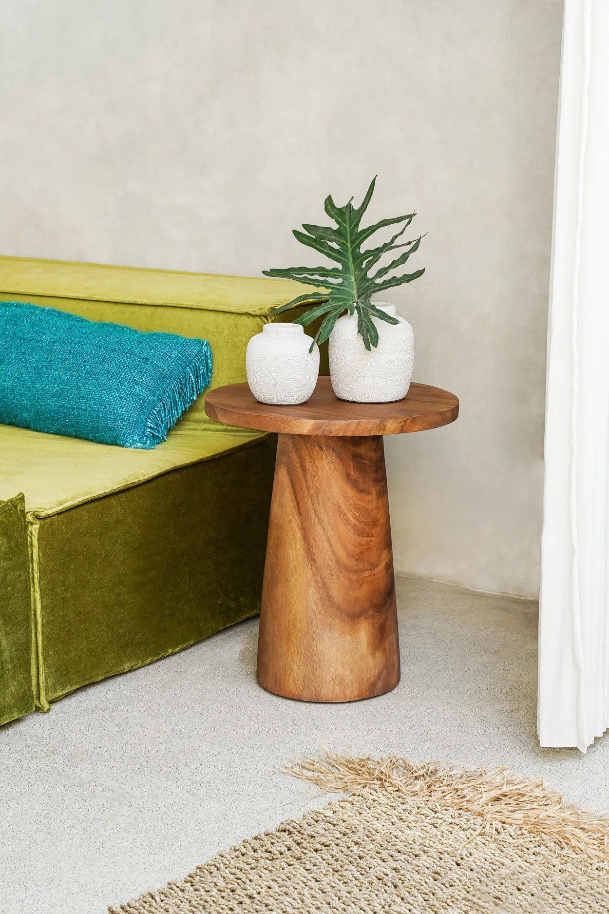 Timber Side Table - Nature