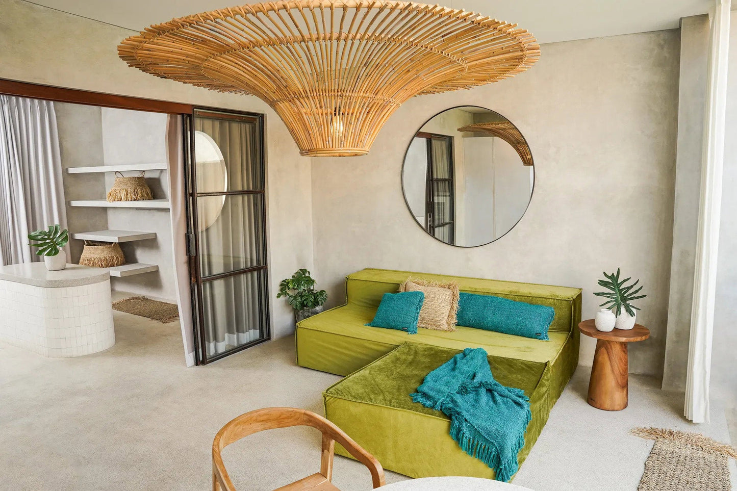 Timber Side Table - Nature