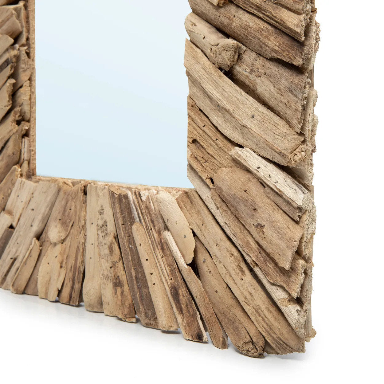 Driftwood Framed Mirror - Natural - M