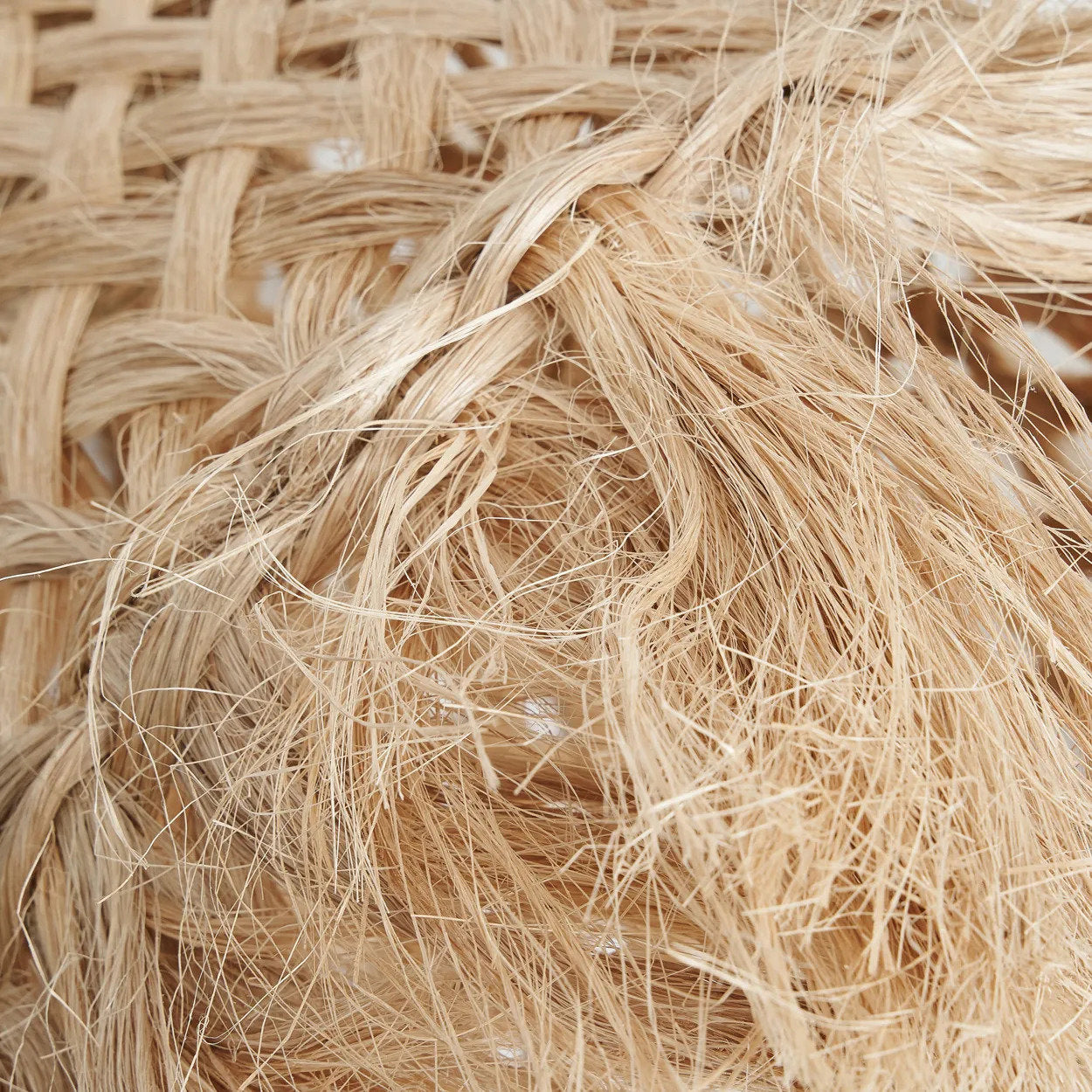 Abaca Jelly Fish Lampe Vedhæng- Naturlig - S