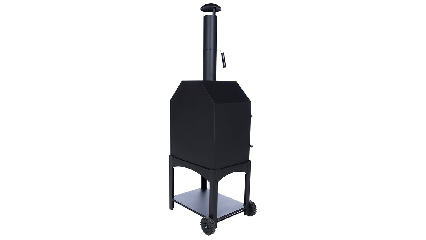 Lorenzo Udendørs Ovn/Pizzaovn – Sort - Nordic Unique