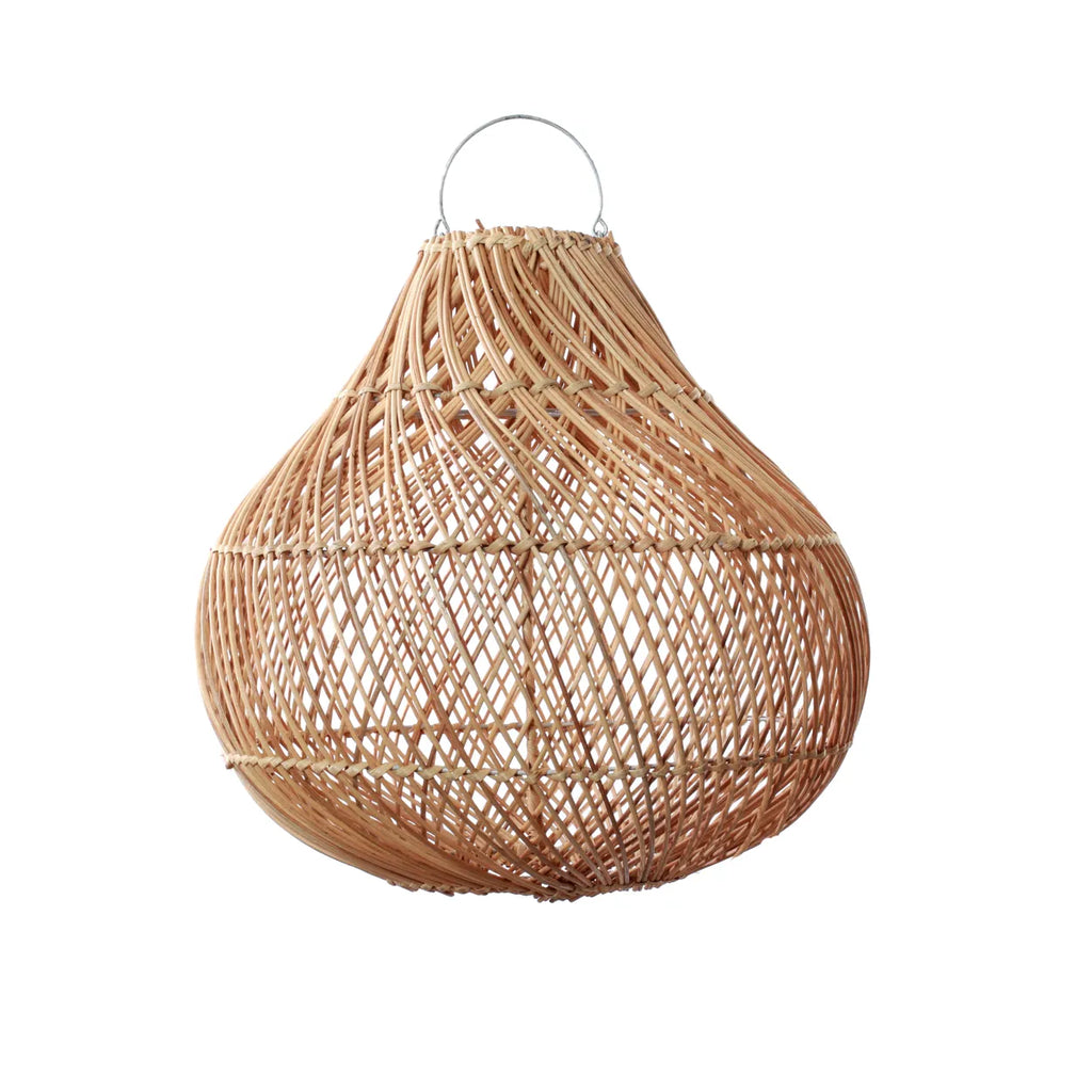 Flaskehals Lampe Vedhæng - Naturlig - M