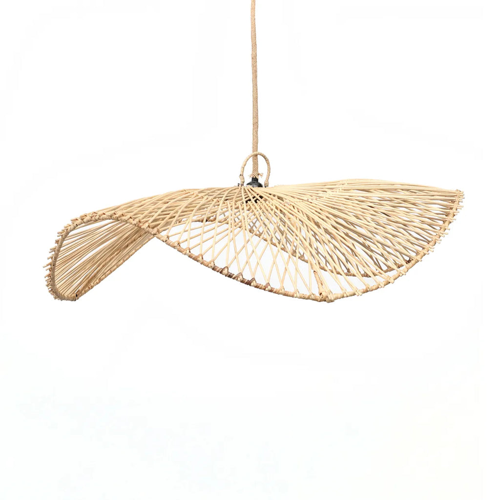 Hatten Lampe Vedhæng - Naturlig - L