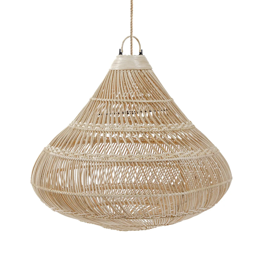 Halskæden Lampe Vedhæng - Naturlig - L
