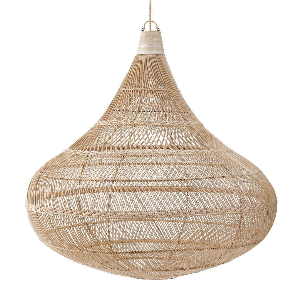 Halskæden Lampe Vedhæng - Naturlig - XL