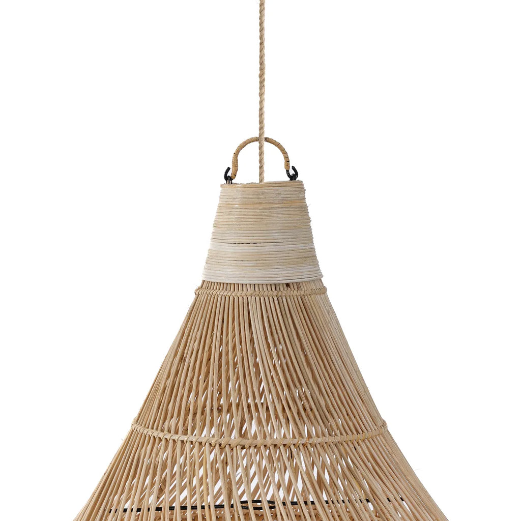 Halskæden Lampe Vedhæng - Naturlig - XL