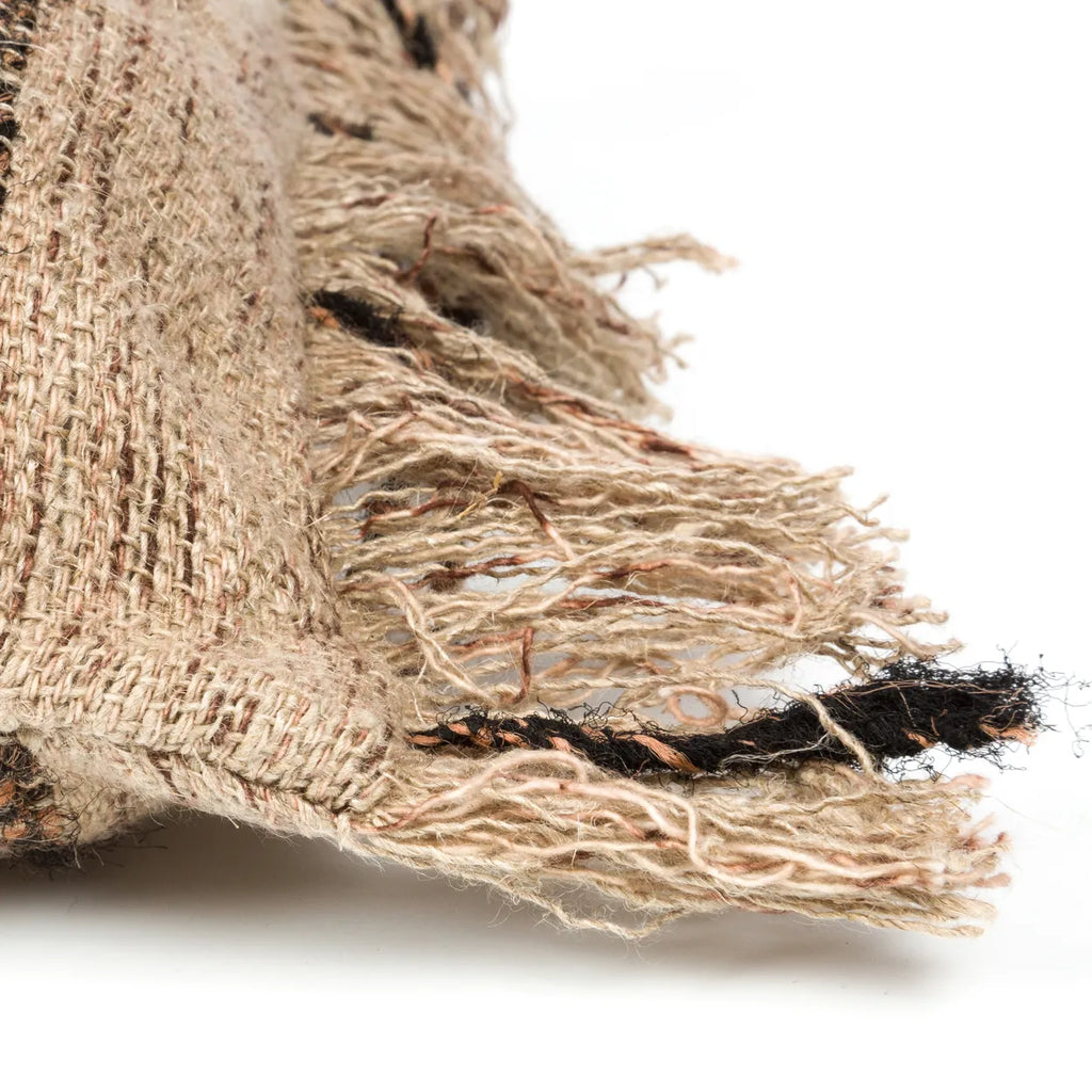 Oh My Gee Pudebetræk - Beige Sort - 35x100cm