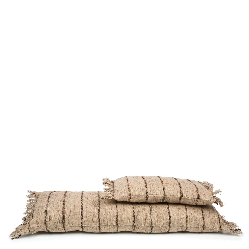 Oh My Gee Pudebetræk - Beige Sort - 35x100cm