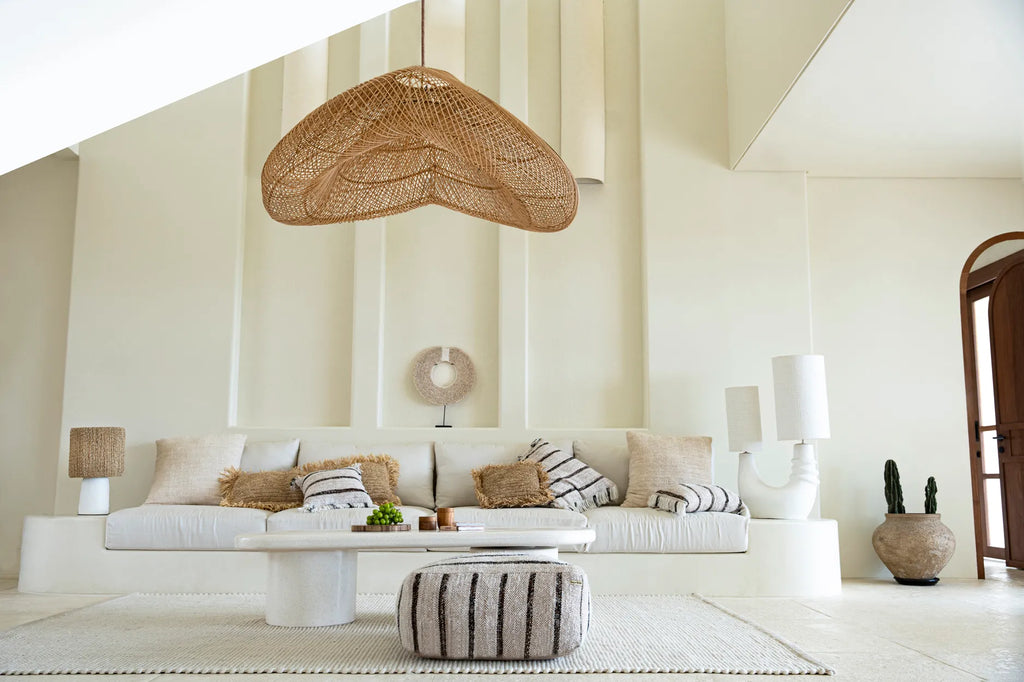 Oh My Gee Puf - Bohemian White
