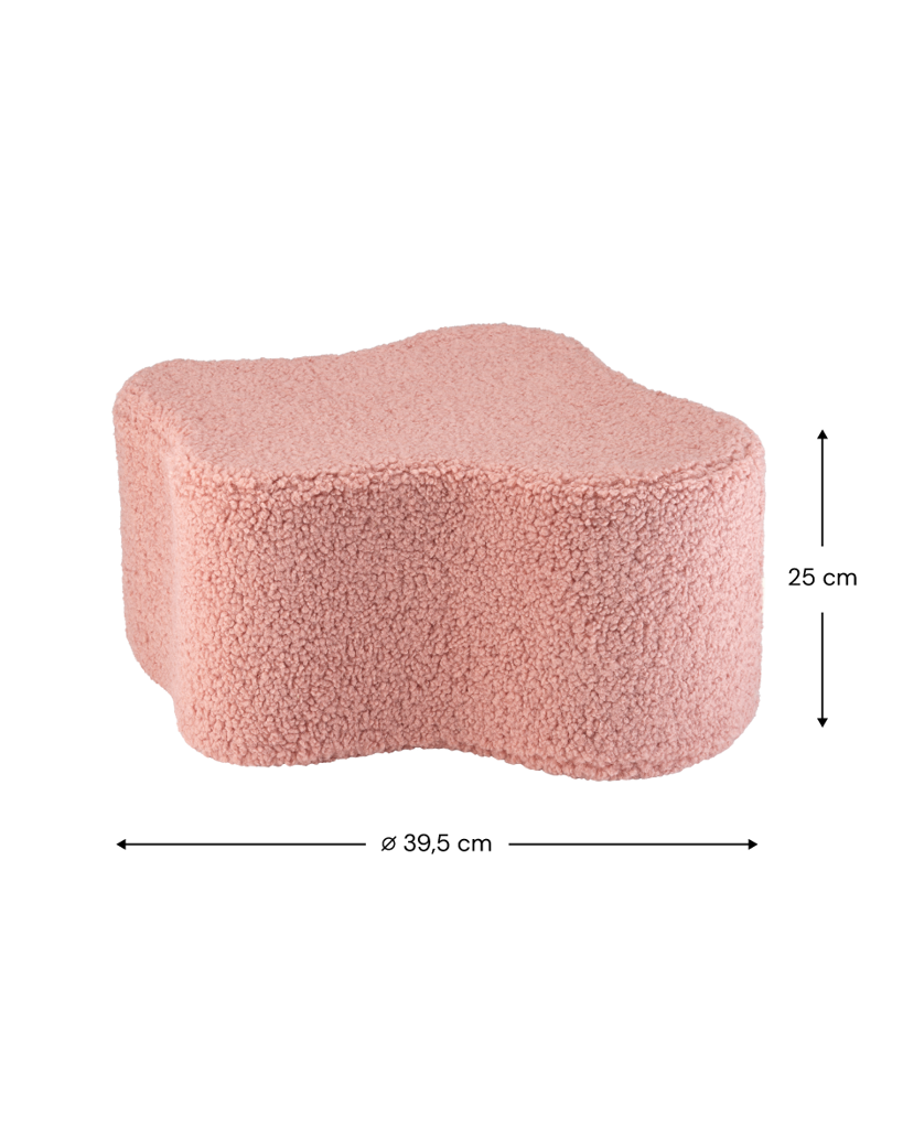 Guava Pink Sky Puf - Nordic Unique