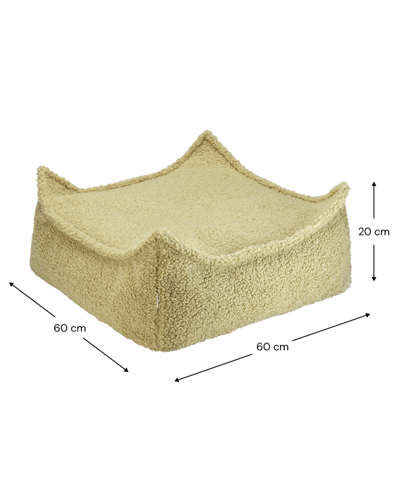 Matcha Firkantet Ottoman Skammel - Nordic Unique