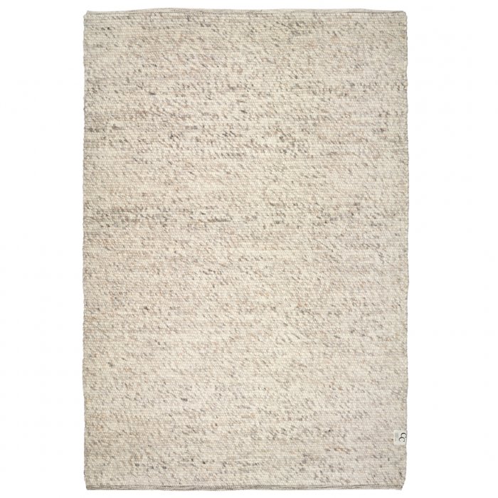 Merino Tæppe 250x350cm - Naturlig Beige