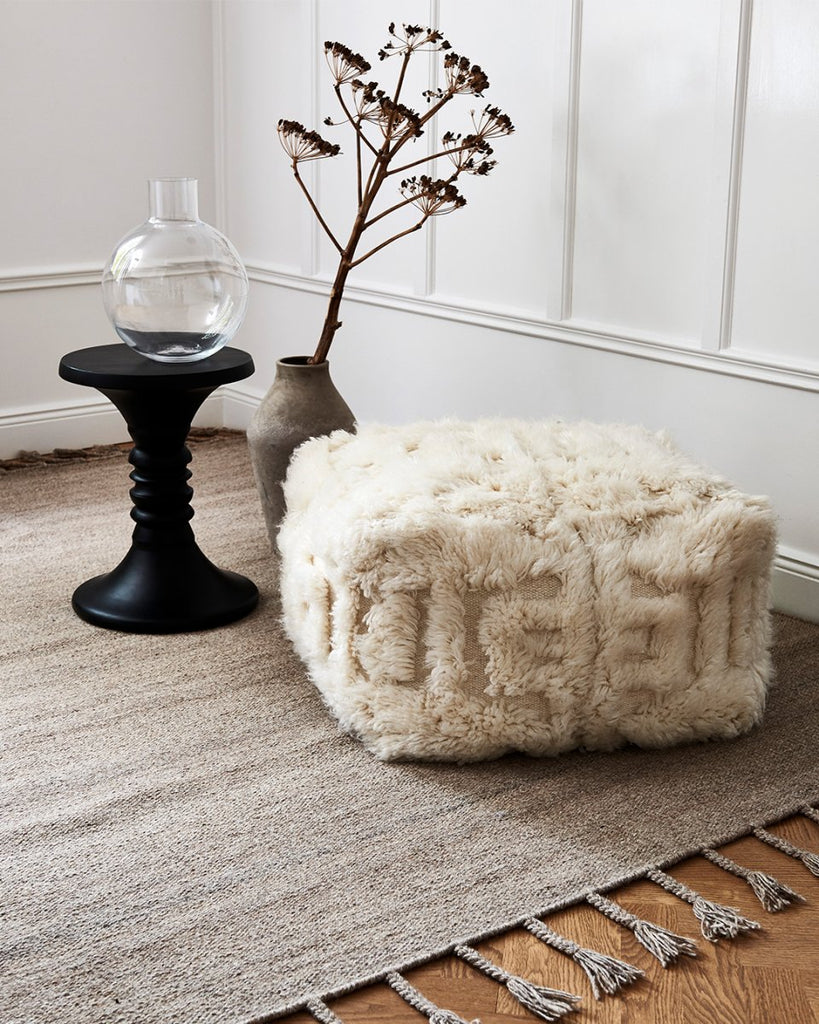 Pouf Casablanca Hvid
