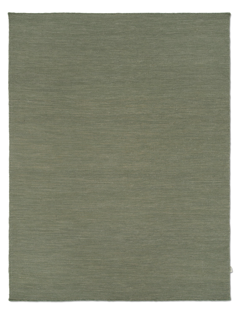 Grøn 170x230 ensfarvet