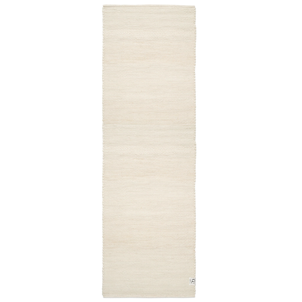 Løber Merino 80x300 Hvid