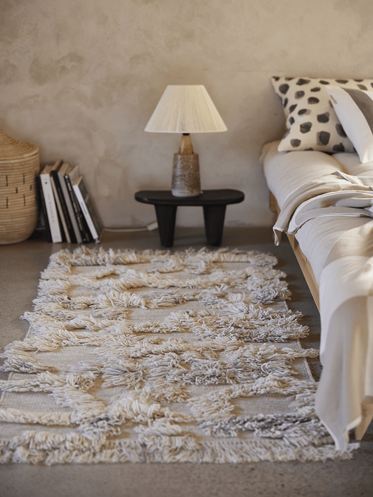 Løber Rio 80x150 Ivory/Melange