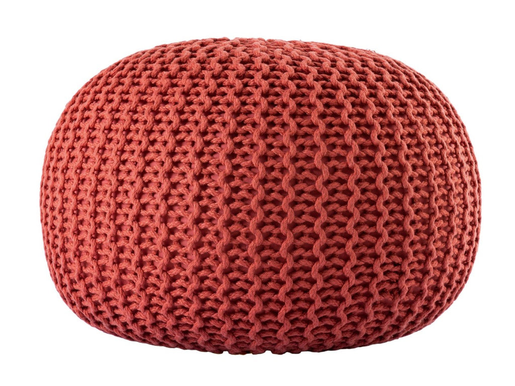 Puf/strikpuf premium Ø55cm 100% vandtæt ginger - Nordic Unique