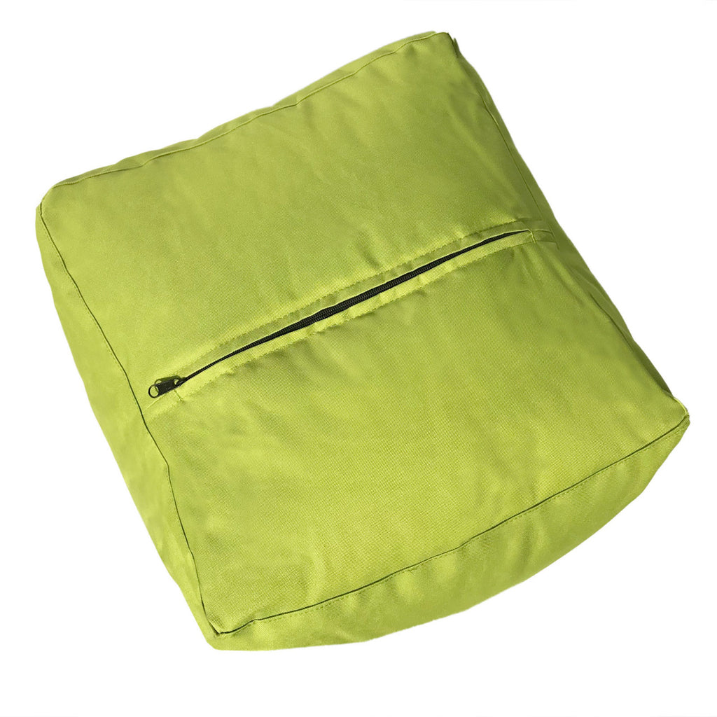 Puf 45x45x45cm til terrassen, vandtæt lime
