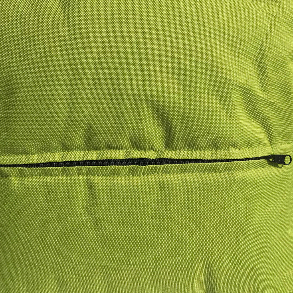 Puf 45x45x45cm til terrassen, vandtæt lime