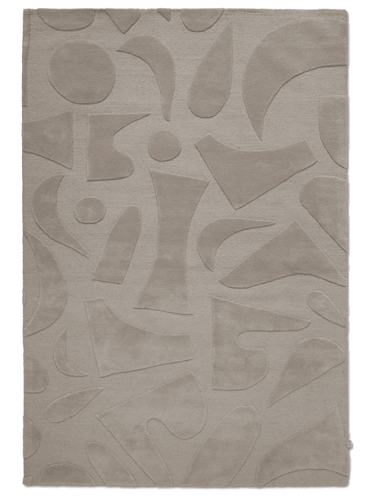 Levende Tæppe 170x230cm - Beige