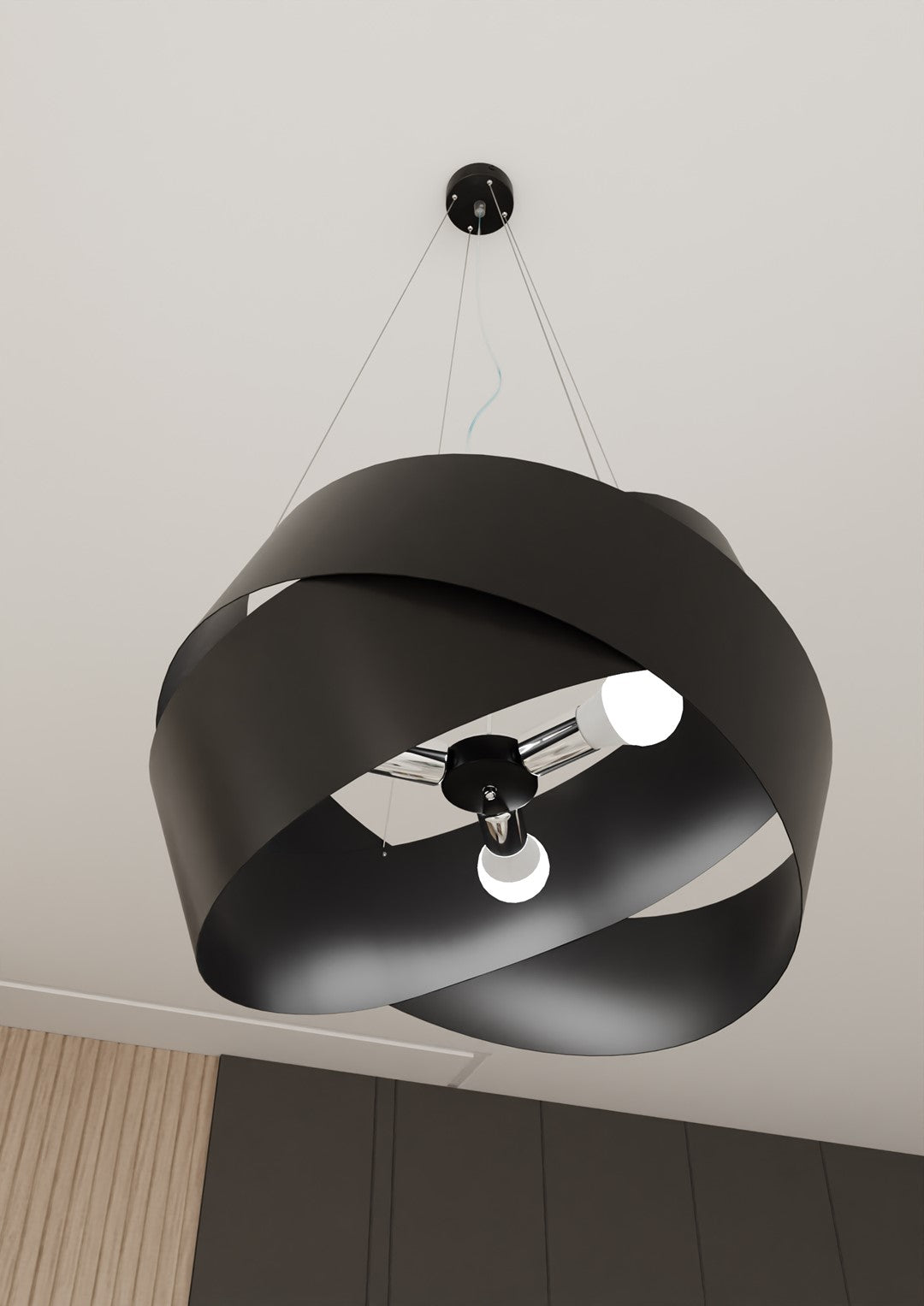 Loftlampe VIENO - Sort - Nordic Unique