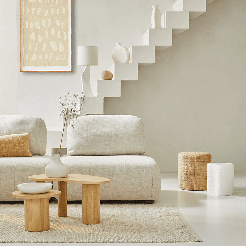 Puf Titos - Natur - Nordic Unique