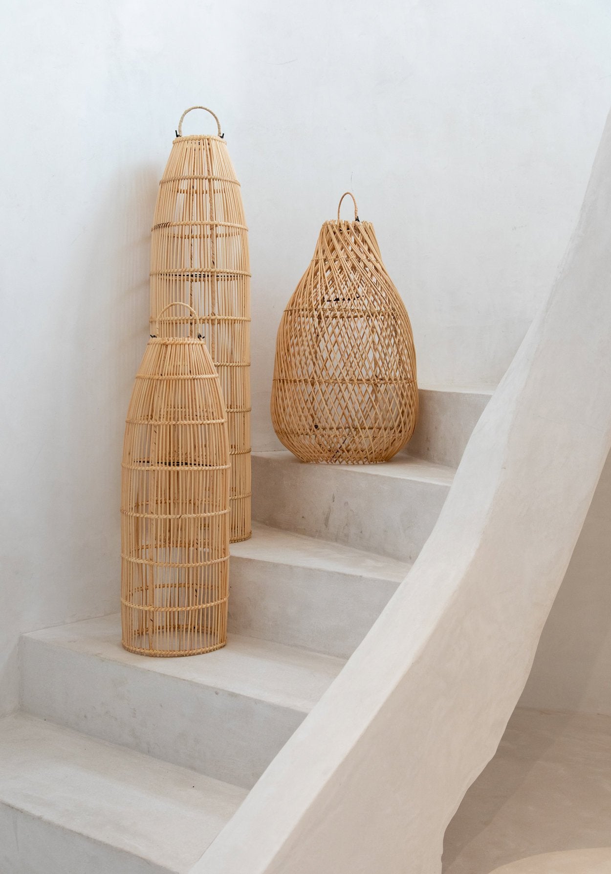Kendi Lampe Vedhæng - Naturlig - M