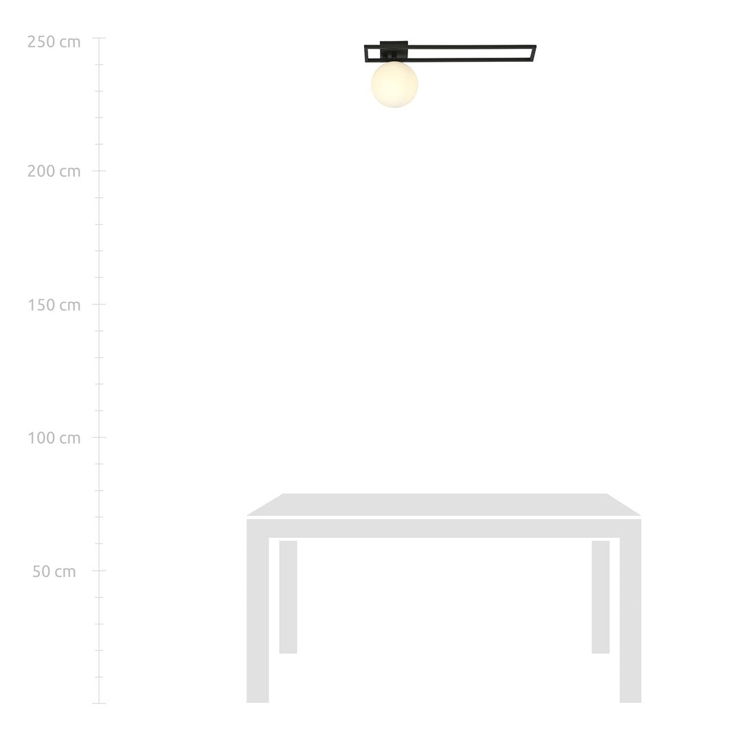 Loftlampe IMAGO 1C - Sort / Hvid - Nordic Unique