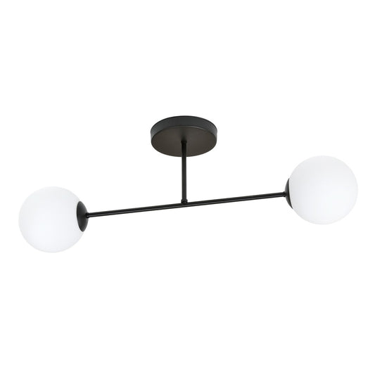 Loftlampe ROMA 2 - Sort / Hvid - Nordic Unique
