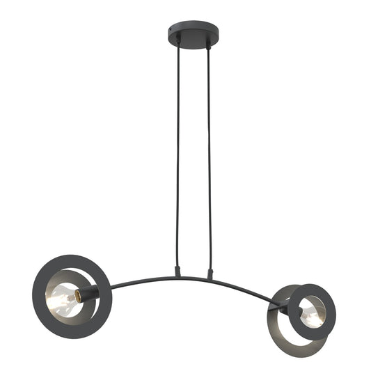 Loftlampe EUFORIA 2 - Sort - Nordic Unique