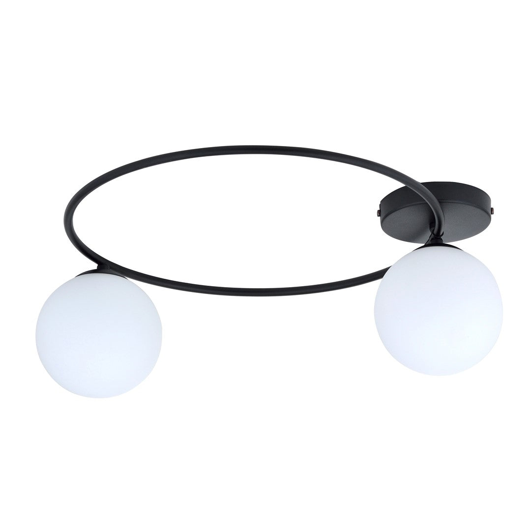 Loftlampe SOPRA 2 - Sort / Hvid - Nordic Unique