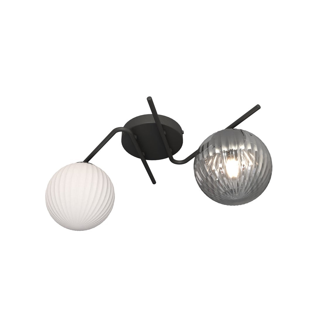Loftlampe VESPA 2 - Sort / Grafit / Hvid - Nordic Unique