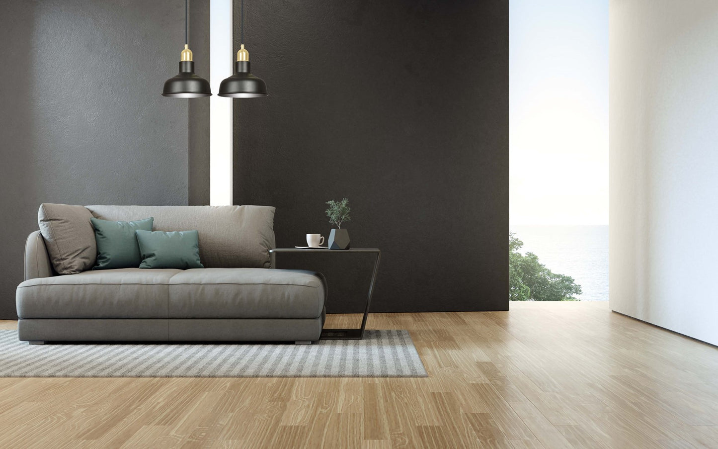 Loftlampe IBOR 2 - Sort / Guld - Nordic Unique