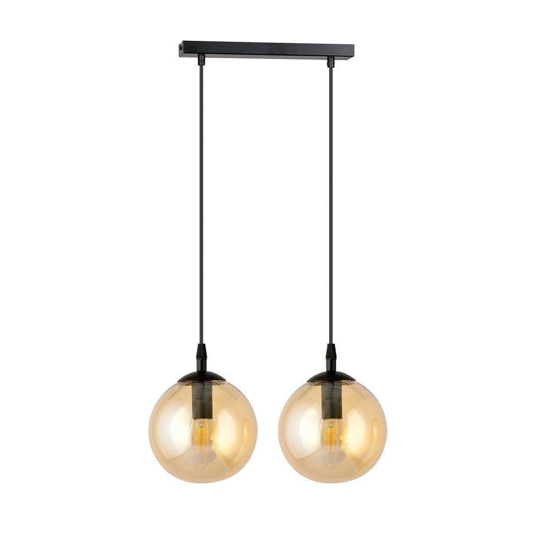 Loftlampe COSMO 2 - Sort / Rav - Nordic Unique