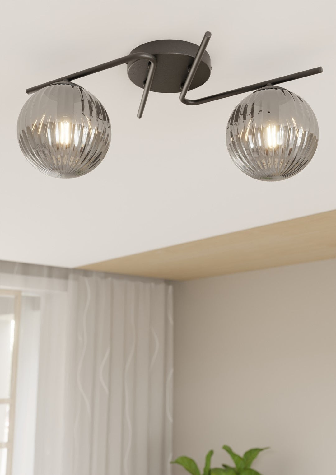 Loftlampe VESPA 2 - Sort / Grafit - Nordic Unique