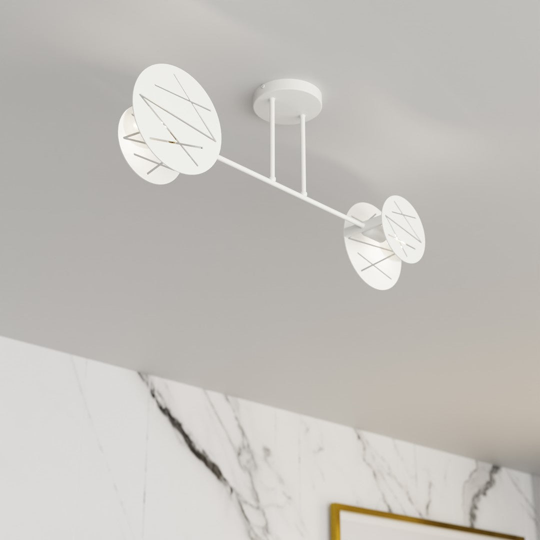 Loftlampe FRICK 2 - Hvid - Nordic Unique