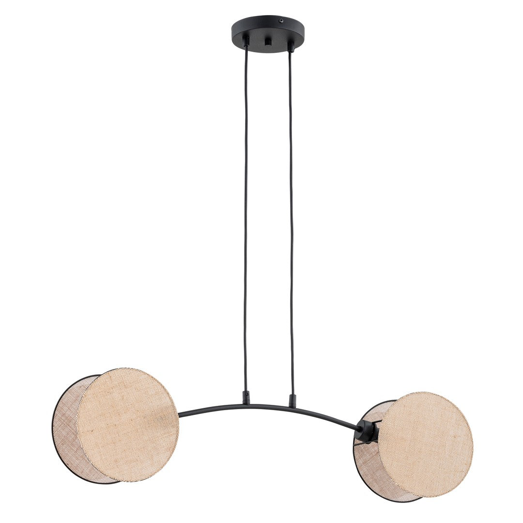 Loftlampe MOTIF 2 - Sort / Beige - Nordic Unique