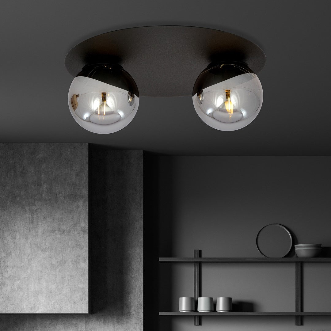 Loftlampe SOLAR 2 - Sort / Grafit - Nordic Unique