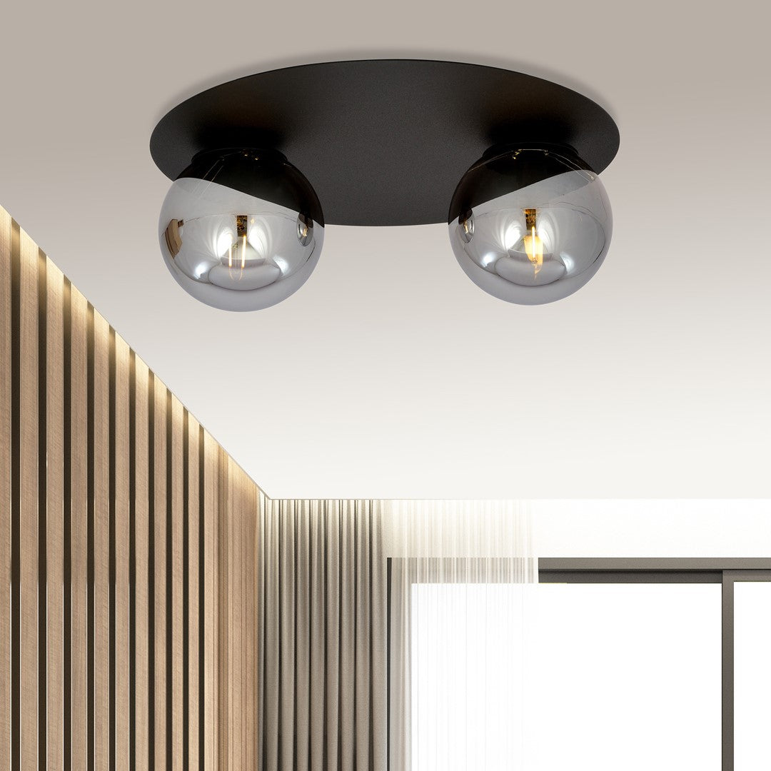 Loftlampe SOLAR 2 - Sort / Grafit - Nordic Unique