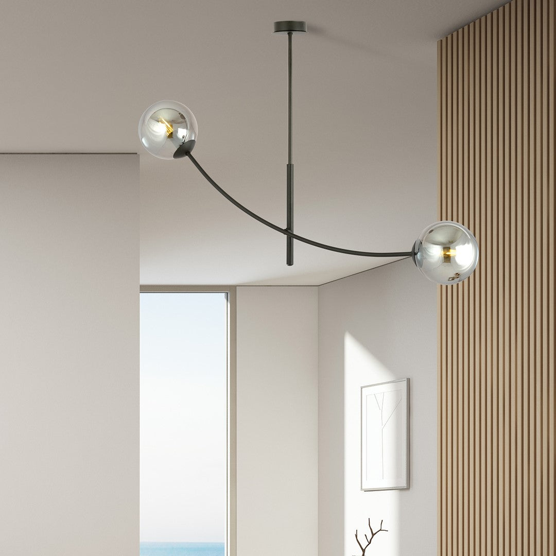 Loftlampe HUNTER 2 - Sort / Grafit - Nordic Unique