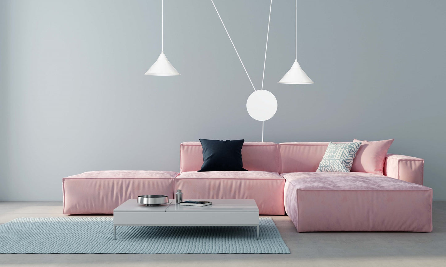 Loftlampe ABRAMO 2 - Hvid - Nordic Unique