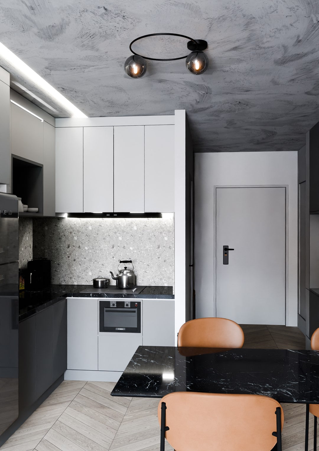 Loftlampe SOPRA 2 - Sort / Grafit - Nordic Unique