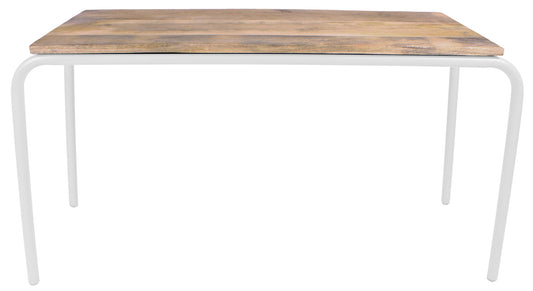 Originalt Bord Træ-metal Hvid