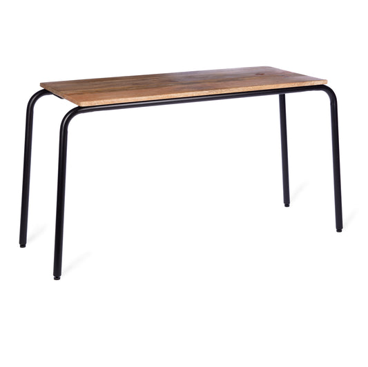 Originalt Bord Træ-metal Sort