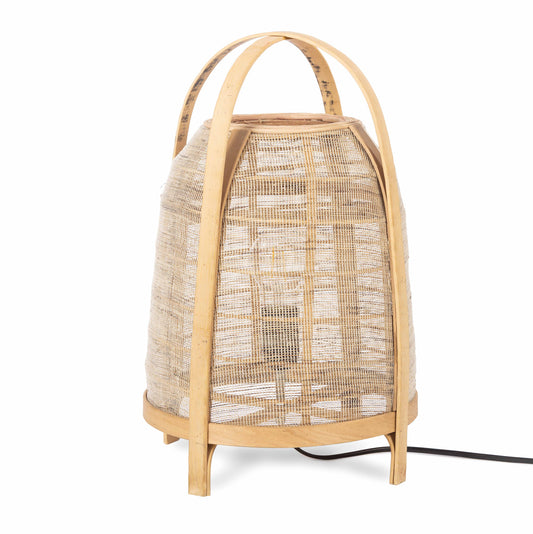 Maevie, bordlampe i naturfarve