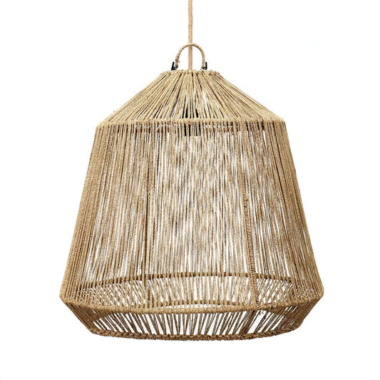 Konisk Lampe Vedhæng - Naturfarvet