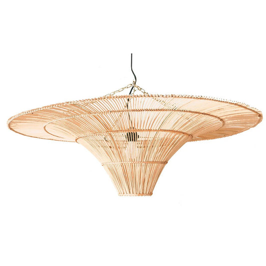 Himmelhængslet Lampe Vedhæng - Naturlig - XXL