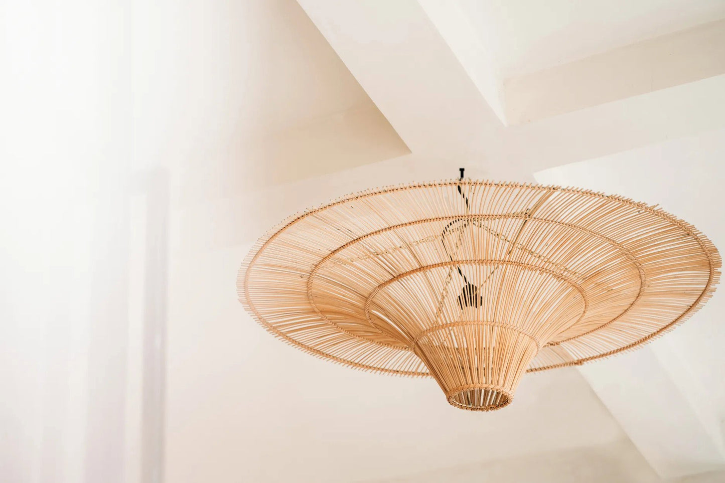 Himmelhængslet Lampe Vedhæng - Naturlig - XXL